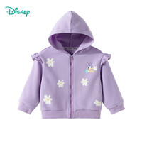迪士尼宝宝 春季男女童时尚休闲卡通舒适百搭儿童外套 ZD1ES026糖果紫 120