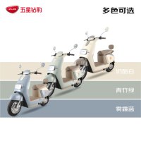 移动端、京东百亿补贴：五星钻豹 电动车72V20AH电动摩托车1200W大功率长续航外卖车两轮成人男女式电瓶车 N5青竹绿