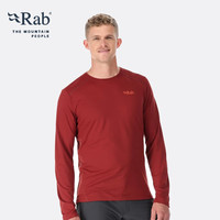 Rab睿坡男士速干打底衫长袖T恤修身内搭透气上衣秋衣 QBL-07 浅卡其LKH S