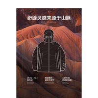 太平鸟男装火山羽绒服连帽防寒冬季户外保暖外套时尚 黑色 2XL