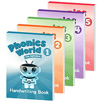 点读版牛津自然拼读教材新版 Oxford Phonics World 1/2/3/4/5级别APP幼少儿英语启蒙OPW教材小学英语自然拼读世界发音phonics教材