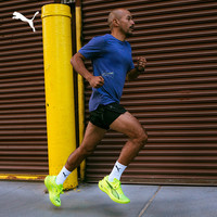 碳板氮气科技轻量缓震彪破3跑步鞋男PUMA彪马309707 冰蓝色-亮红色-19 42