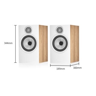 补贴购：宝华韦健 606 S3 书架式音箱 HIFI音响 2.0无源 发烧级