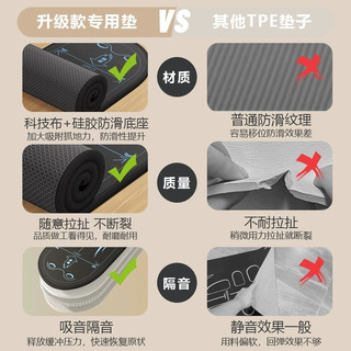 健腹轮垫腹肌轮垫子瑜伽男士跪垫训练运动建腹加厚卷腹轮