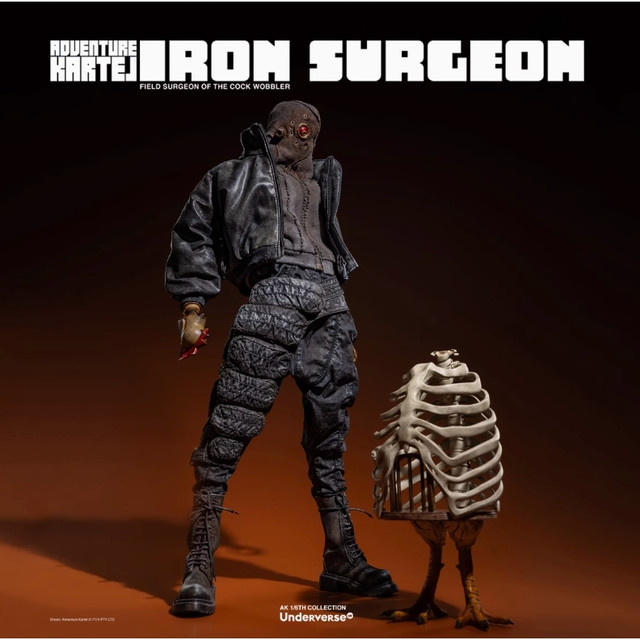 Underverse AK系列 1/6 收藏级可动人偶 THE IRON SURGEON 铁血战医