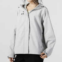 安德玛 UNDER ARMOUR女子外套秋季新款防风衣连帽休闲旅行运动服23600402-009