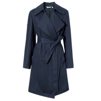 麦檬MM商场同款23春天丝米色通勤高级感风衣女5997260253-N 5997260252 M