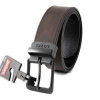 Levis李维斯皮带男士针扣复古休闲可旋转双面裤腰带礼盒