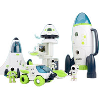 六一儿童火箭航天飞机太空宇宙飞船载人空间模型男孩玩具套装