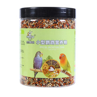 开心宠乐园 Happy Pet Park 鸟用鹦鹉粮文鸟鹦鹉饲料鸟粮虎皮牡丹玄凤补钙营养混合鹦鹉食