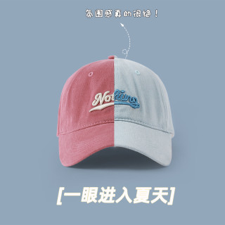 棒球帽女加深鸭舌帽宽帽檐帽子大头围显脸小瘦遮阳软顶百搭美式J