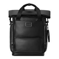 新秀丽（Samsonite）高端时尚双肩包电脑包16英寸男女背包优质牛皮革休闲减负TM7*103