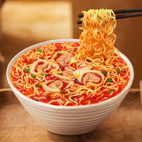 饭小馋 港式云吞面酸辣金汤 143g*6桶