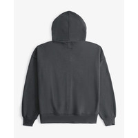 ABERCROMBIE & FITCH女装25春经典小麋鹿美式复古毛圈布连帽卫衣外套KI152-5145 黑灰色 XS (160/84A)