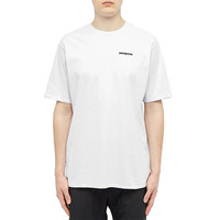 PATAGONIA巴塔哥尼亚男款短袖 P-6Logo Responsibili混纺38504 HAGL-金色 XXL