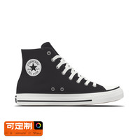 CONVERSE匡威 All Star春季可选宽版高帮休闲运动鞋 黑色星星图案 43