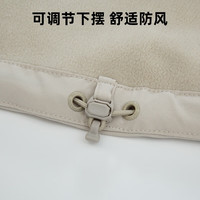 诺诗兰软壳外套男防泼防风防油污保暖户外春夏风雪外套NXJEH5610S 浅沙色 180