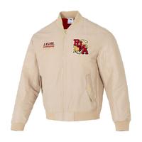 Puma/彪马新年款棒球领棉服T7拼接休闲长裤保暖舒适运动套装