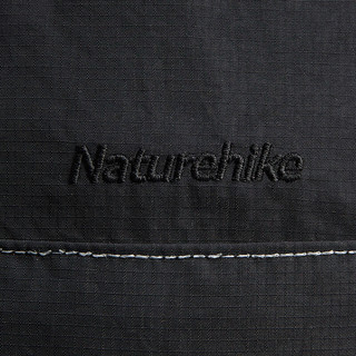 NatureHike挪客户外反光防晒渔夫帽 户外露营徒步登山钓鱼运动旅游轻便遮阳帽子 黑色/F