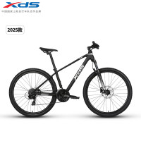 喜德盛 逐日500 3x8速变速 27.5大轮径油刹 黑/拉丝银 17英寸