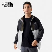 北面（The North Face）北面皮肤衣男女防晒衣户外24春夏款8BA5 3YB/黑色 M