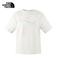 北面（The North Face）休闲短袖女款T恤望远镜棉质宽松透气24秋季上新|8ASQ  M /160