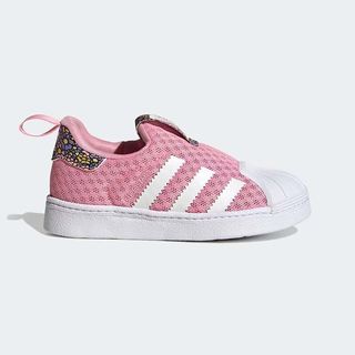 adidas阿迪达斯三叶草运动童鞋官网SUPERSTAR 360 I贝壳头休闲鞋一脚蹬GX3298 GX3298 120mm 21码