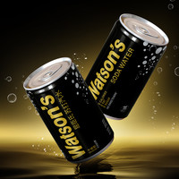 屈臣氏 原味mini无糖苏打汽水 200ml*30罐