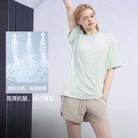 美特斯邦威男T恤短袖2025夏季男女同款LOGO印花舒适上衣 170/92A/M 白色