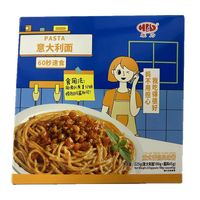 康力番茄肉酱意大利面 儿童意面方便面速食意粉直条通心粉拌面