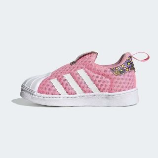 adidas阿迪达斯三叶草运动童鞋官网SUPERSTAR 360 I贝壳头休闲鞋一脚蹬GX3298 GX3298 120mm 21码