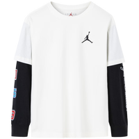 NIKE JORDAN 耐克AJ男童纯棉长袖T恤春秋假两件儿童长T上衣  160 /76 【建议身高152-158cm】