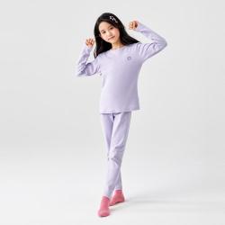 巴拉巴拉 女童保暖内衣套装秋冬加厚儿童秋衣秋裤A类棉中大童打底长袖睡衣
