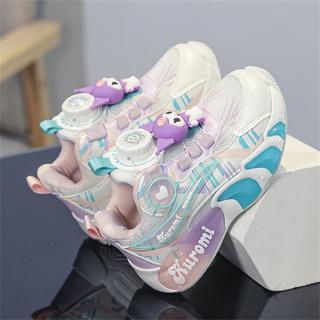 凯蒂猫 Hello Kitty【校园运动鞋】儿童运动鞋女童库洛米形象鞋子双网透气舒适跑步鞋