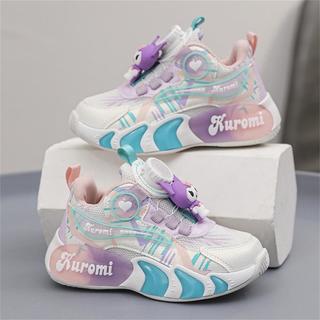 凯蒂猫 Hello Kitty【校园运动鞋】儿童运动鞋女童库洛米形象鞋子双网透气舒适跑步鞋