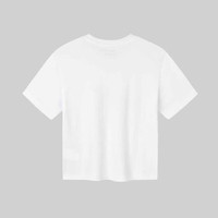 NIKE 耐克童装男童凉感短袖T恤夏季纯棉舒适抗菌防螨儿童短T上衣 纯白色 110 /56 【身高104-110cm】 110/56(5)