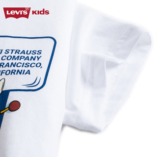 Levi's 李维斯童装男女童短袖T恤夏季新款儿童卡通印花休闲短T上衣   【建议身高104-110cm】