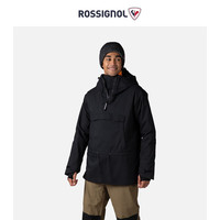 ROSSIGNOL卢西诺男士滑雪服外套防水透气保暖雪服上衣单板雪服 灰白色 S