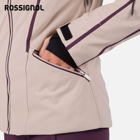 ROSSIGNOL24/25金鸡女款滑雪服PRIMALOFT保暖舒适户外滑雪金鸡雪服 灰色 XS