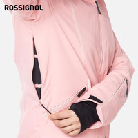 ROSSIGNOL24/25金鸡女款滑雪服PRIMALOFT保暖舒适户外滑雪金鸡雪服 粉色 XL