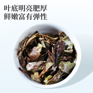 蝴蝶牌中茶茶叶 福建白茶茶饼 蝴蝶寿眉白茶饼 紧压茶 老寿眉 中茶白茶 寿眉357g*1饼