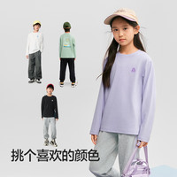 巴拉巴拉童装儿童长袖t恤男童女童2025春季圆领舒适长袖上衣208125100201
