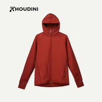 HOUDINI胡丁尼PowerHoudi魔术大师户外25春新男polartec抓绒外套 Deep Red（深红） XS