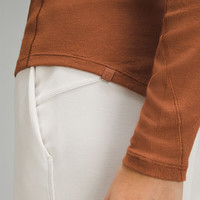 露露乐蒙lululemon丨Hold Tight 女士紧身剪裁长袖 T 恤 LW3FTFS 暗橙色 3XS /0