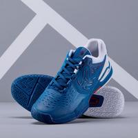 迪卡侬(DECATHLON)网球鞋男成人专业训练网球运动鞋高阶缓震支撑透气耐磨IVE1 TS560普鲁士蓝(耐磨) 47