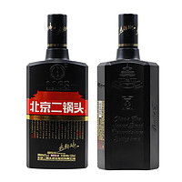 永丰牌 YONGFENG 北京二锅头 清香型白酒 纯粮口粮酒 50度 500mL 2瓶 大师黑