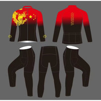 欣宁迪 XinNingDi 冬季速滑服抓绒速滑运动服短道骑行服平衡车服轮滑服成人儿童