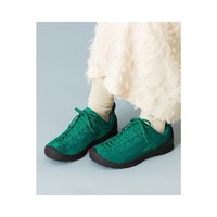 日潮跑腿KEENJASPER女款户外山系休闲鞋运动鞋绒面减震登山鞋 绿色丝绒 39