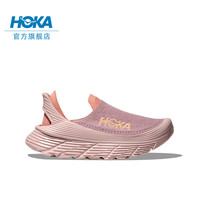 HOKA ONE ONE Restore Tc Aerino 中性户外休闲鞋 1162534-QSN 石英砂色/珍珠粉 36