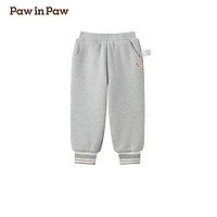 Paw in Paw PawinPaw卡通小熊童装秋冬女宝加棉针织裤宽松舒适自在